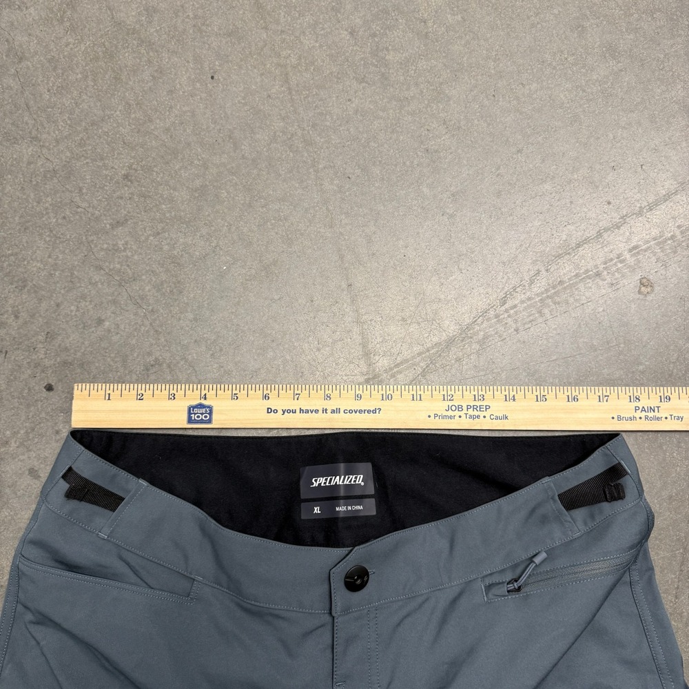 Specialized Mens MTB Mountain Bike Cycling Shorts Gray XL Adjustable Waist - Picture 5 of 7